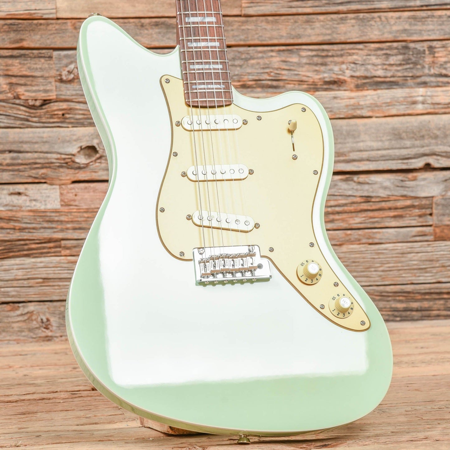 Fender Parallel Universe Volume II Stratocaster Jazzmaster Deluxe Sea Foam Green 2020 Electric Guitars / Solid Body