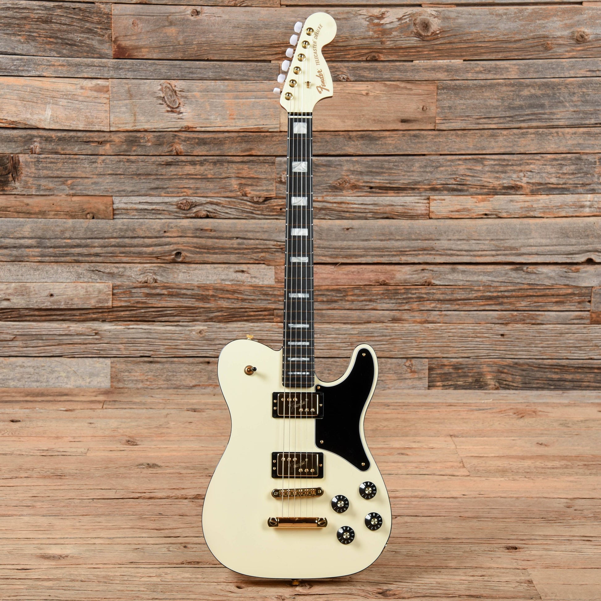 Fender Parallel Universe Volume II Troublemaker Telecaster Deluxe Olympic White 2020 Electric Guitars / Solid Body