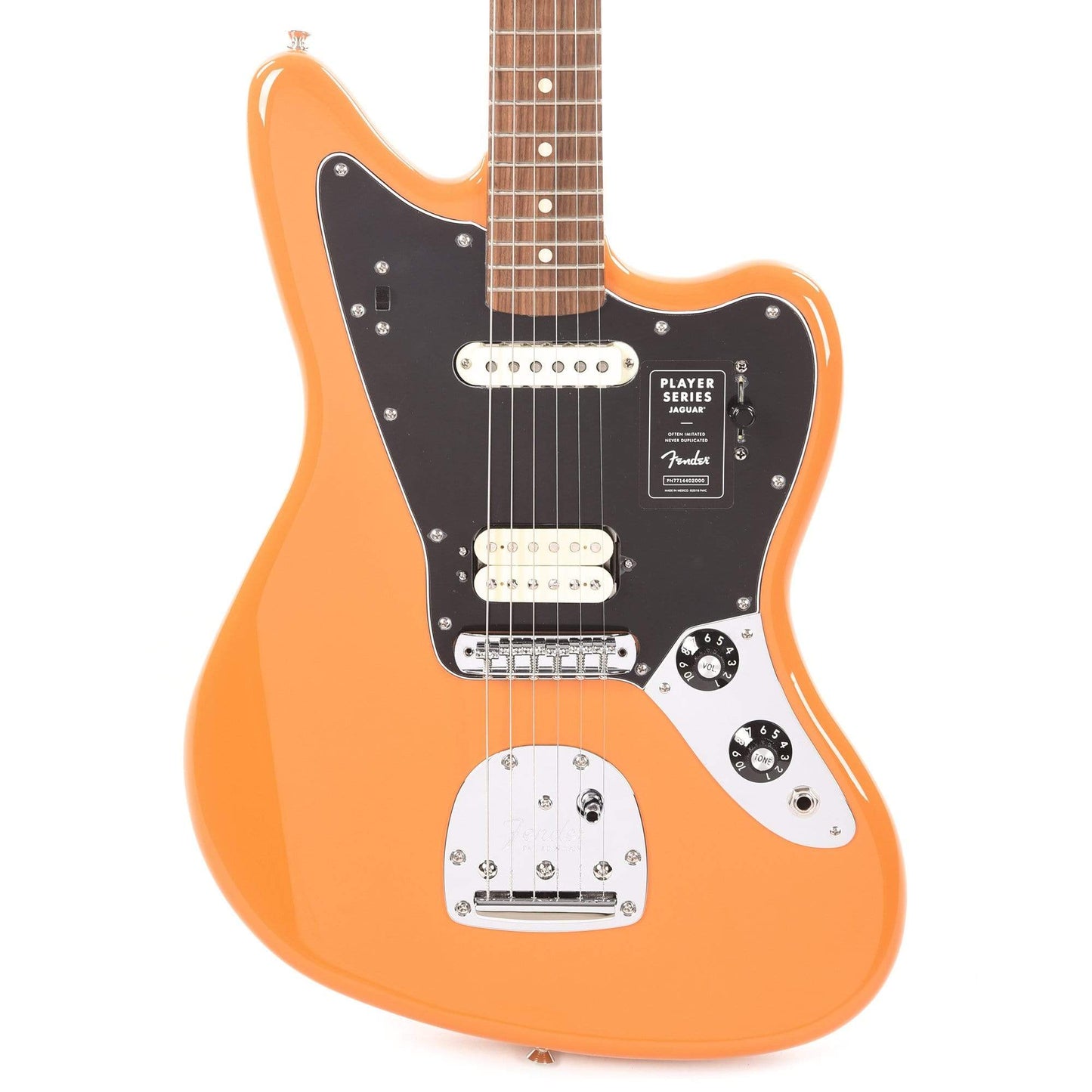 Fender Player Jaguar Capri Orange Electric Guitars / Solid Body