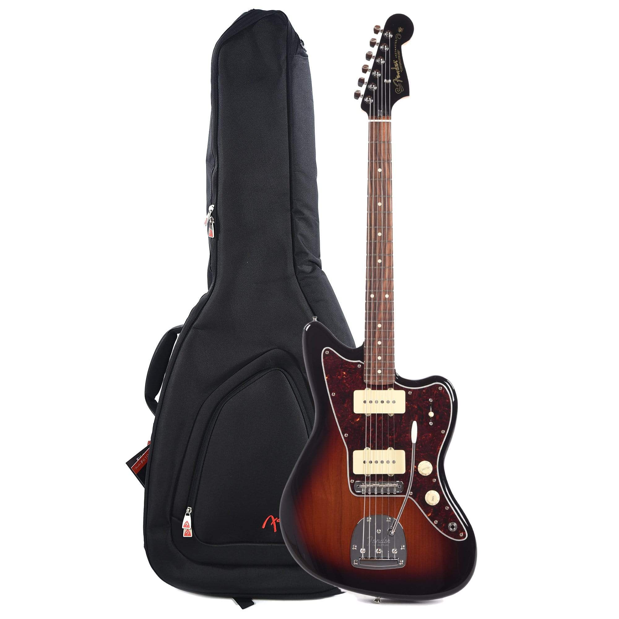 Fender Player Jazzmaster 3-Color Sunburst w/Black Headcap, Pure