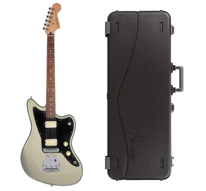 Fender Player Jazzmaster Sage Green Metallic Bundle w/Fender Molded Hardshell Case Electric Guitars / Solid Body