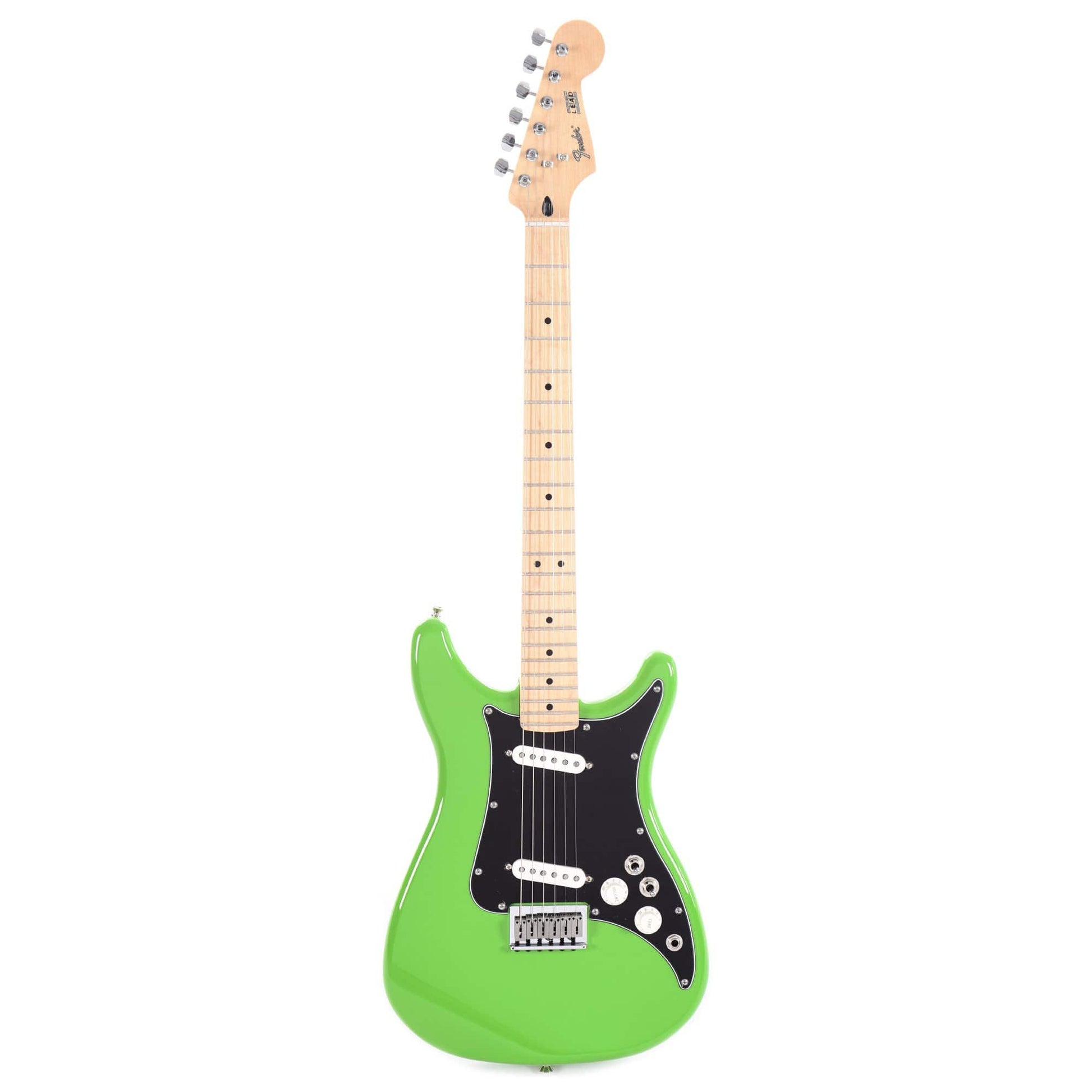 Fender Player Lead II Neon Green Electric Guitars / Solid Body