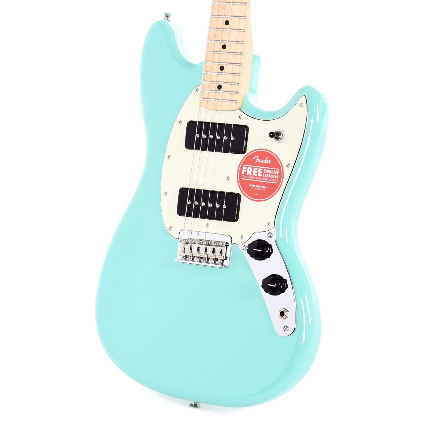 Fender Player Mustang 90 Sea Foam Green Electric Guitars / Solid Body