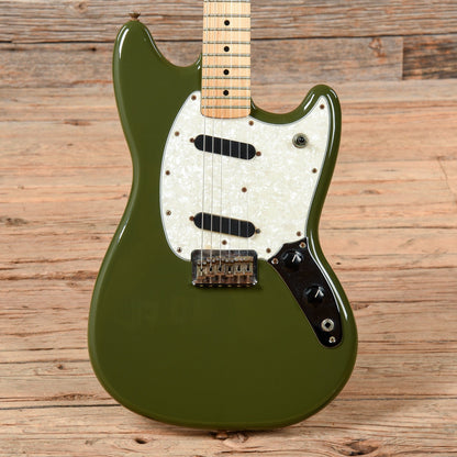 Fender Player Mustang Olive Green 2017 Electric Guitars / Solid Body