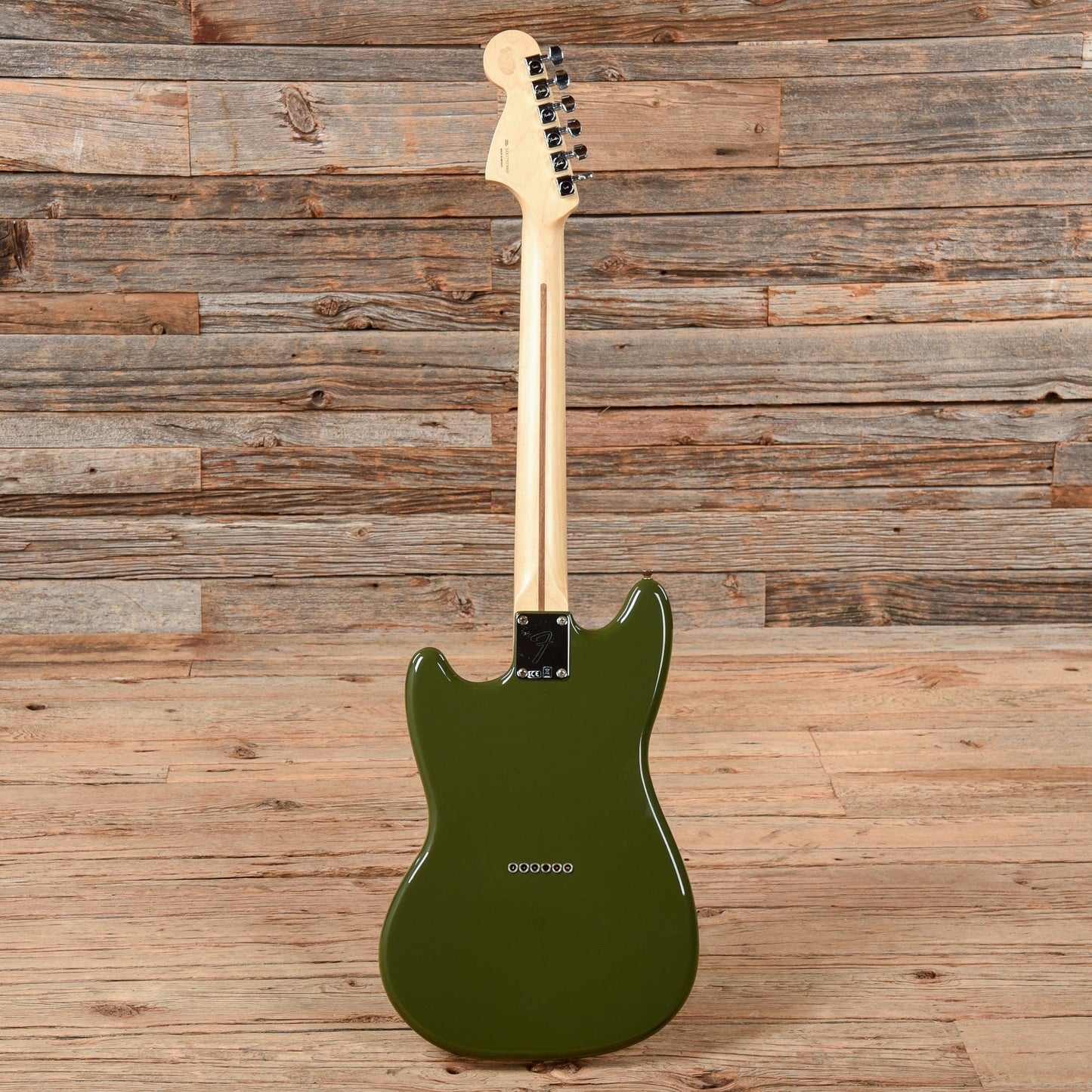 Fender Player Mustang Olive Green 2017 Electric Guitars / Solid Body