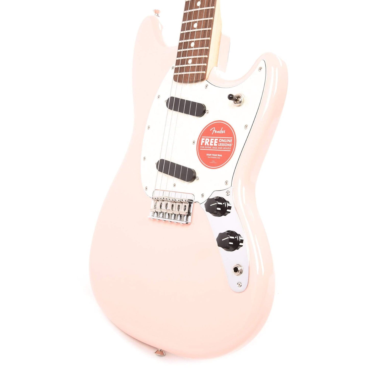 Fender Player Mustang Shell Pink Electric Guitars / Solid Body