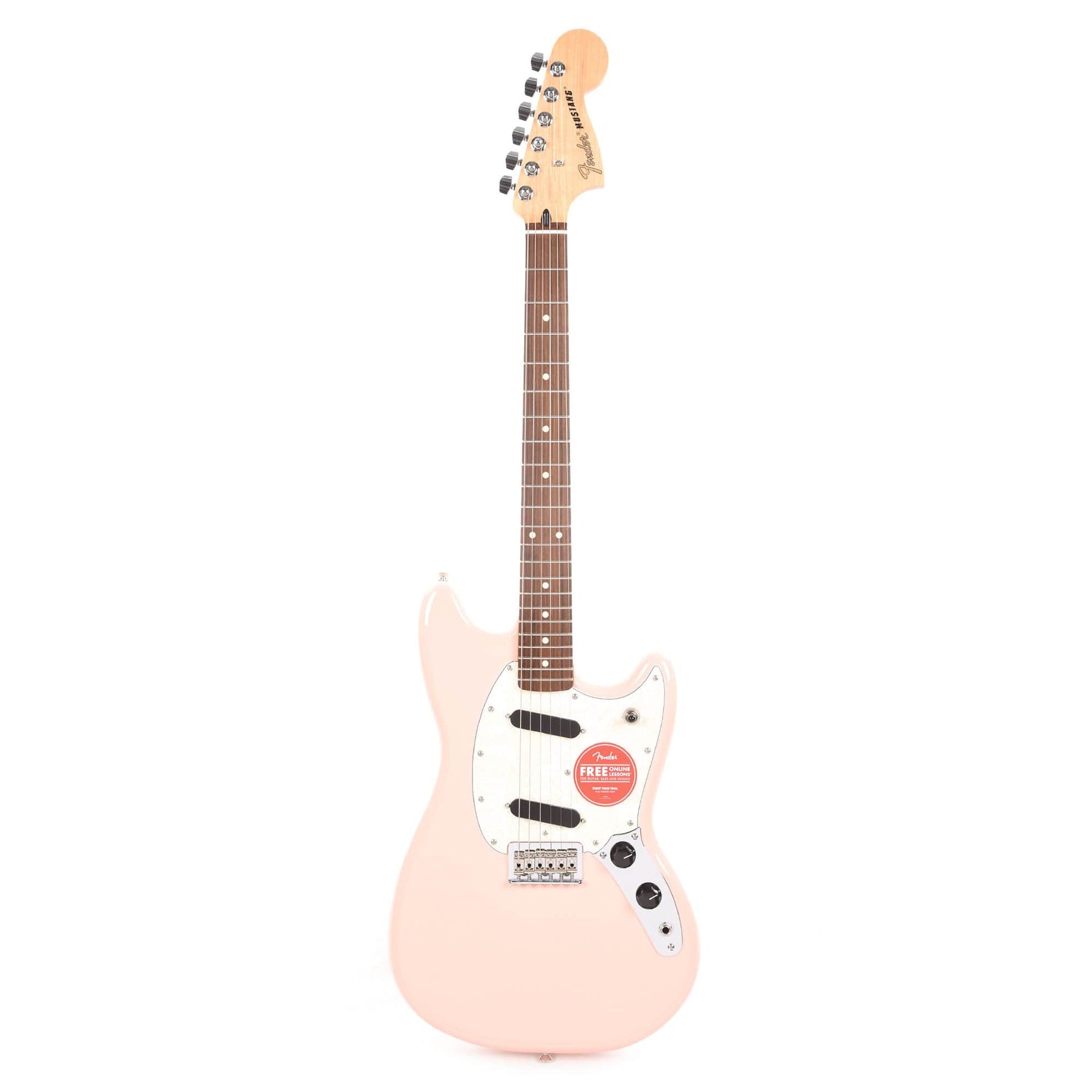 Fender Player Mustang Shell Pink Electric Guitars / Solid Body