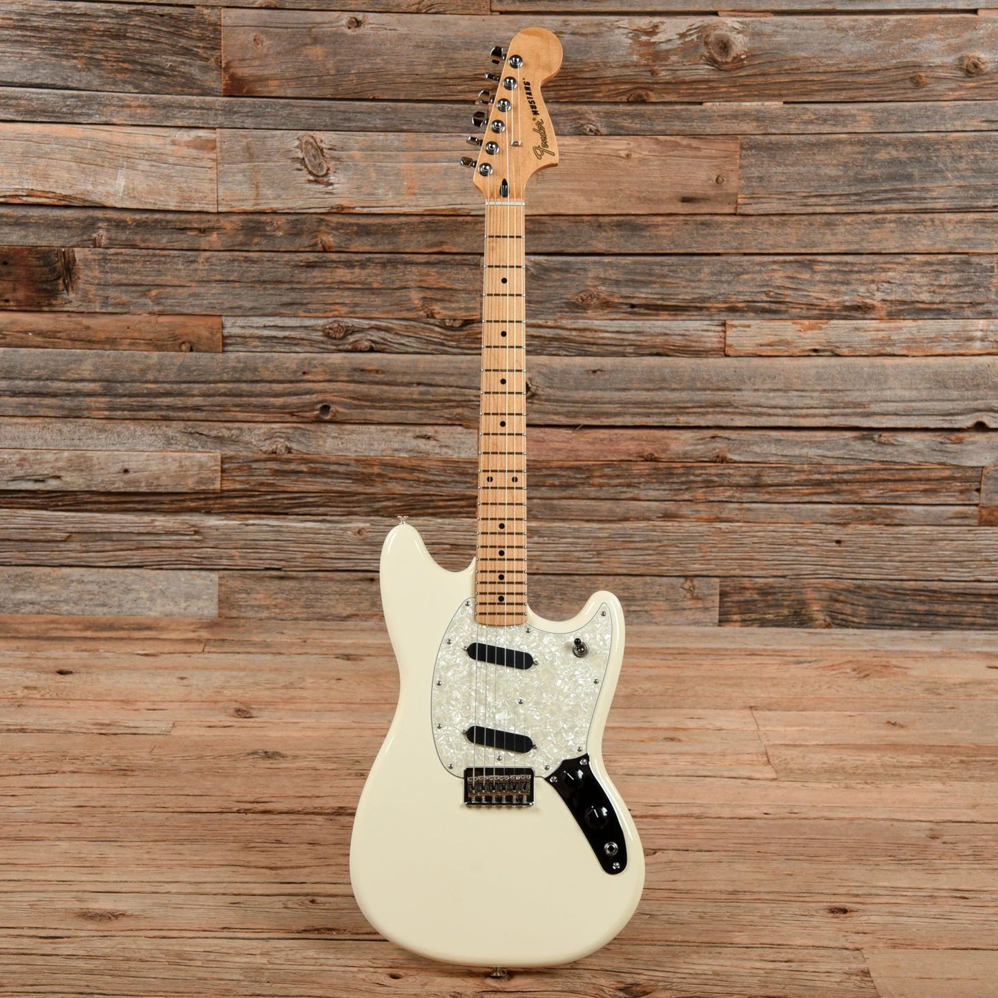 Fender Player Mustang White 2018 Electric Guitars / Solid Body