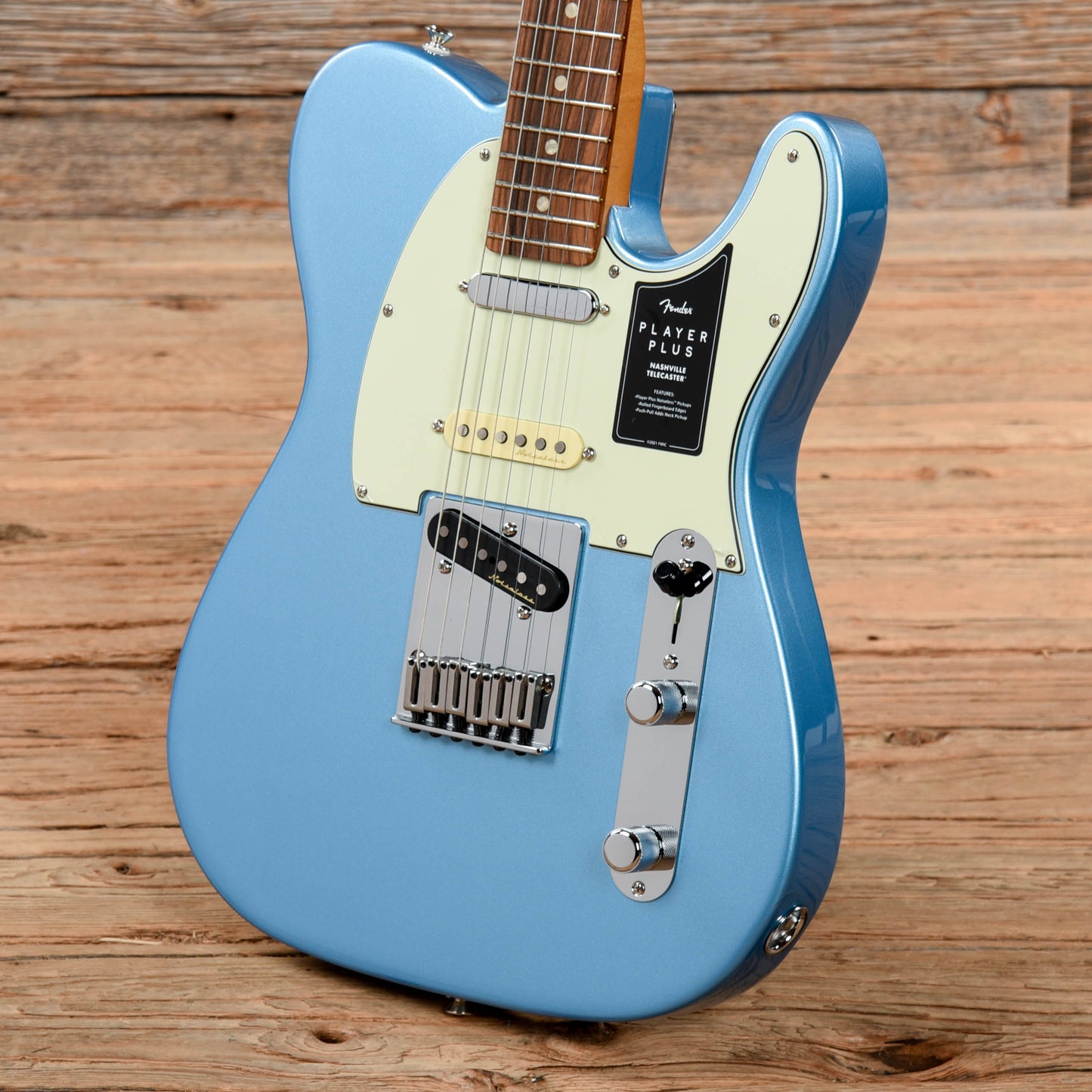 Fender Player Plus Nashville Telecaster Opal Spark Electric Guitars / Solid Body