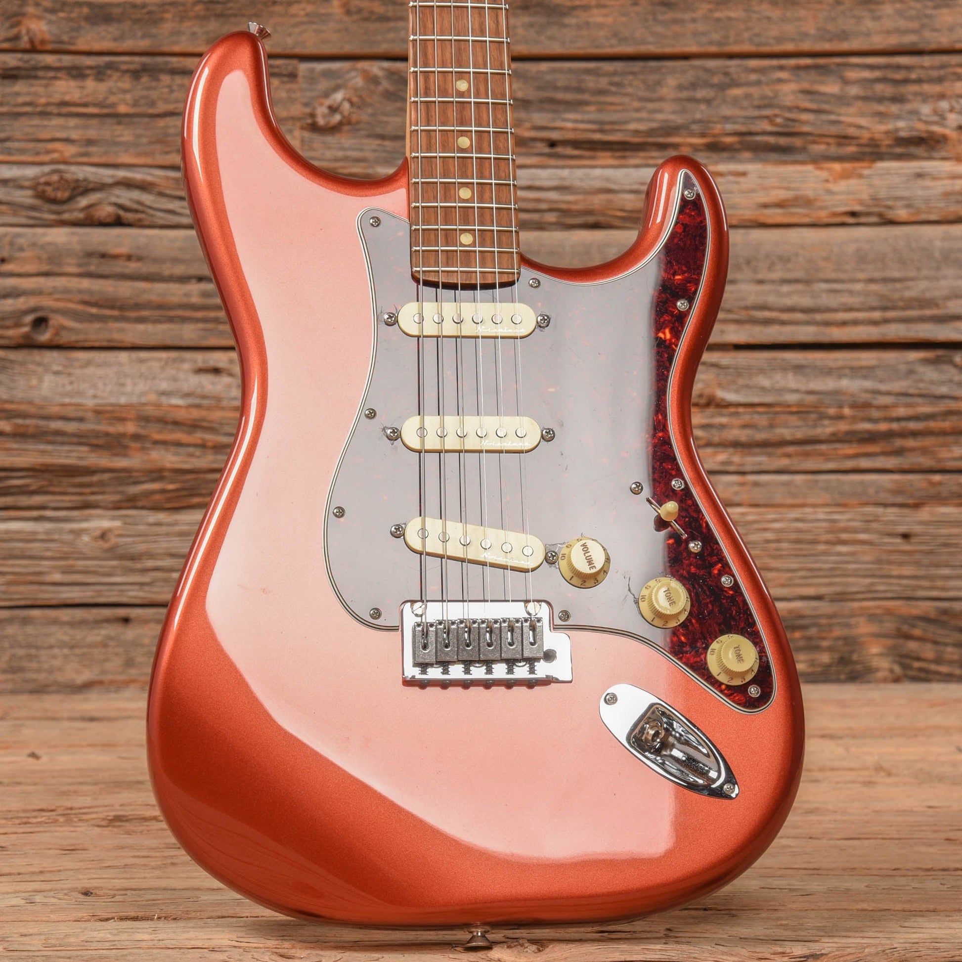 Fender Player Plus Stratocaster Aged Candy Apple Red 2021 Electric Guitars / Solid Body