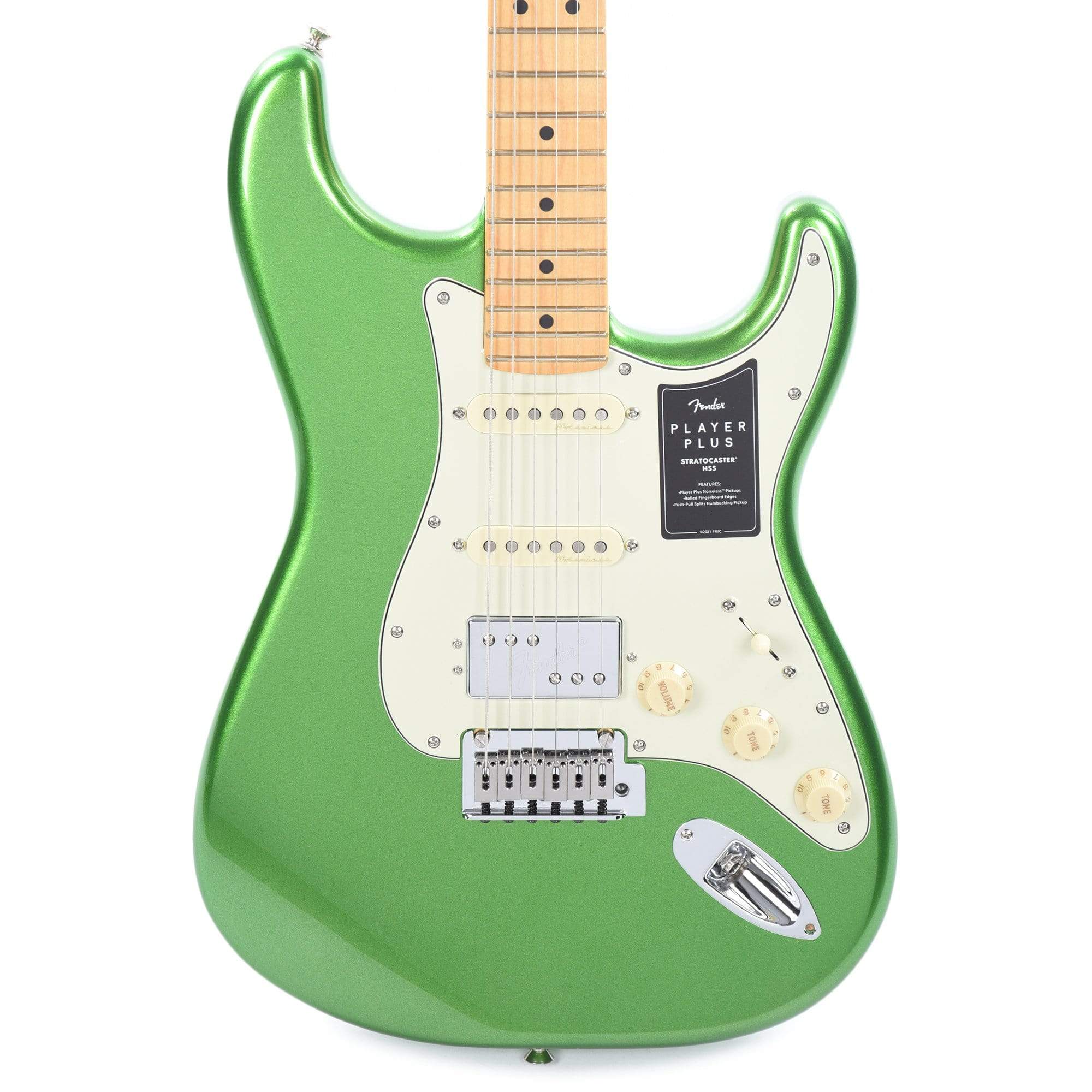 Fender Player Plus Stratocaster HSS Cosmic Jade Electric Guitars / Solid Body