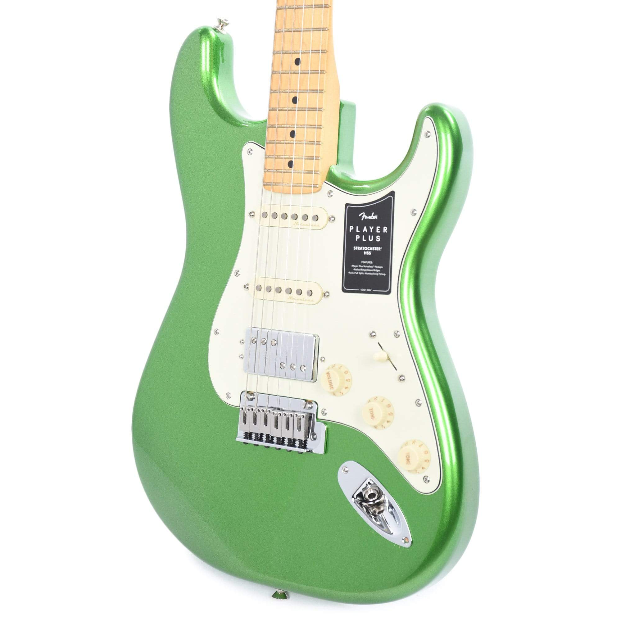 Fender Player Plus Stratocaster HSS Cosmic Jade Electric Guitars / Solid Body