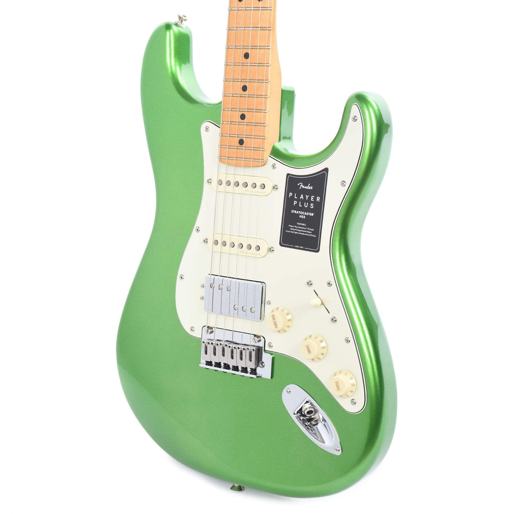 Fender Player Plus Stratocaster HSS Cosmic Jade Electric Guitars / Solid Body