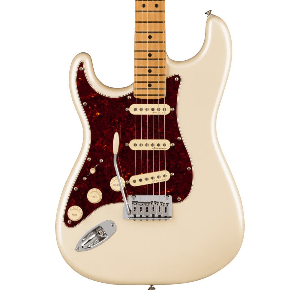 Fender Player Plus Stratocaster Olympic Pearl LEFTY – Chicago