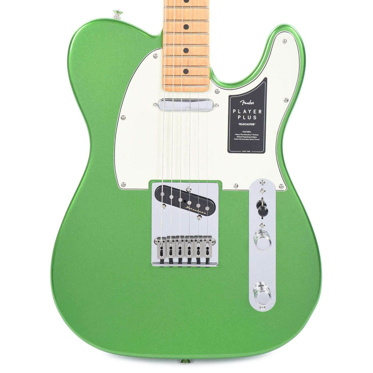 Fender Player Plus Telecaster Cosmic Jade Electric Guitars / Solid Body