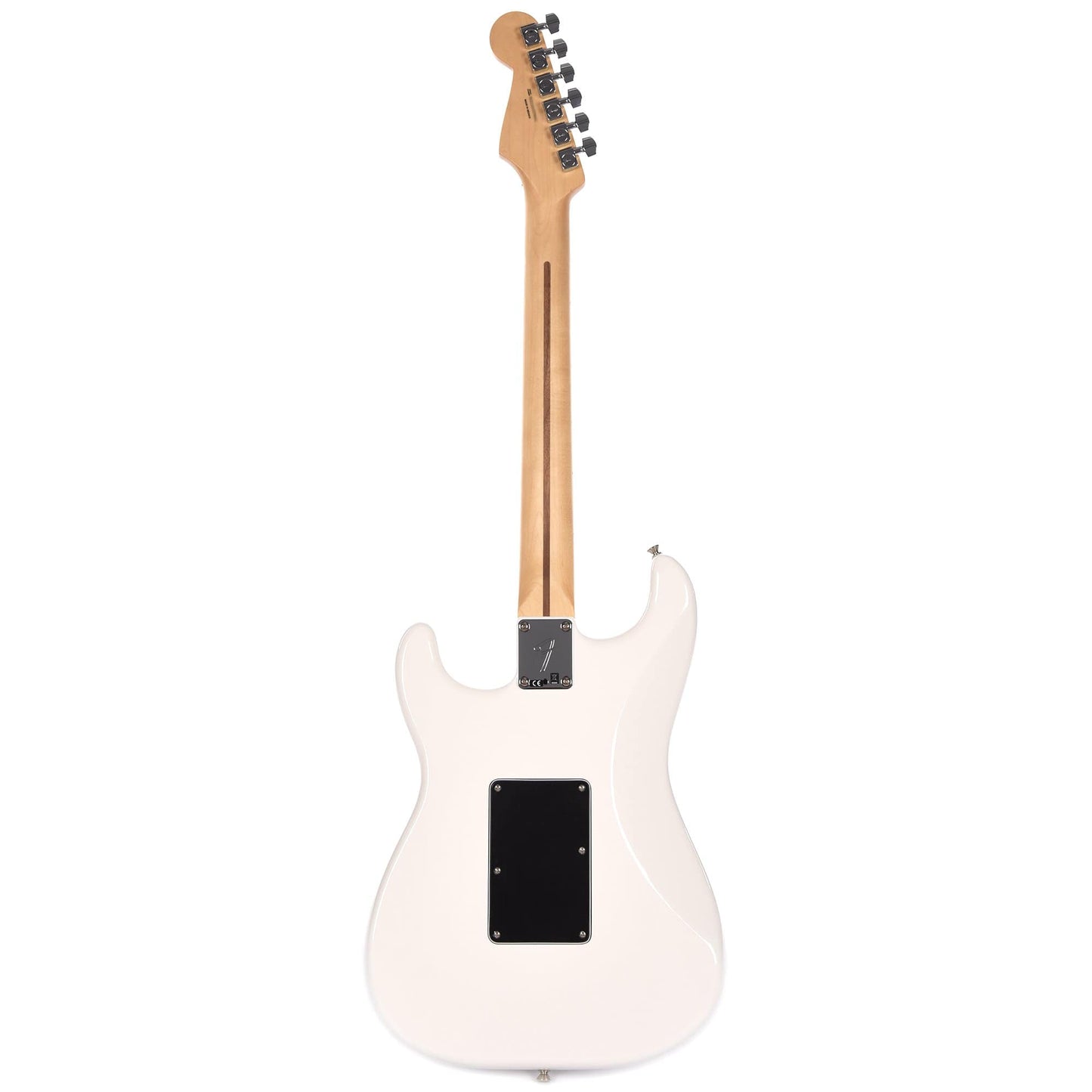 Fender Player Stratocaster Floyd Rose HSS Polar White Bundle w/Fender Gig Bag, Stand, Cable, Tuner, Picks and Strings Electric Guitars / Solid Body