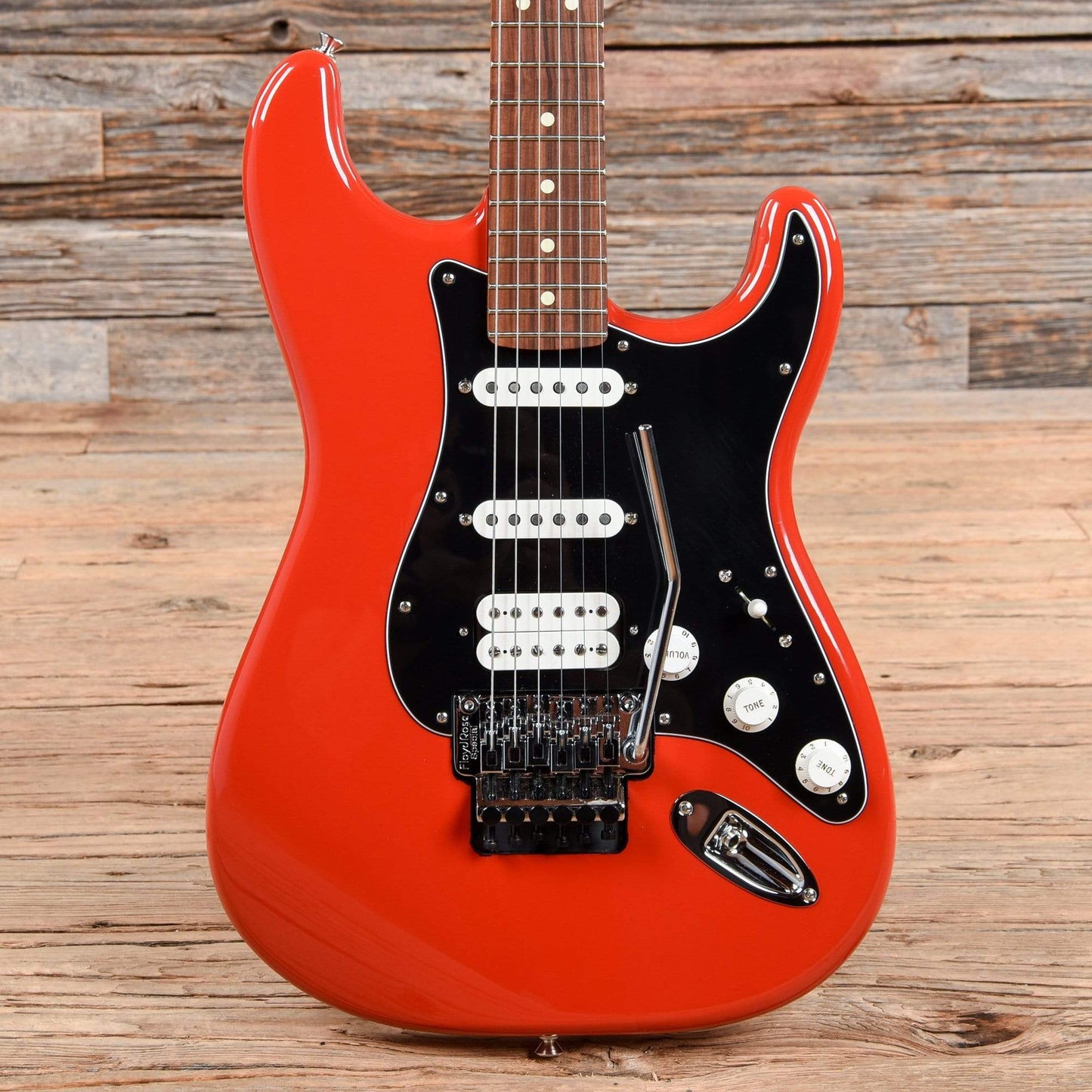 Fender Player Stratocaster Floyd Rose HSS Sonic Red 2018 Electric Guitars / Solid Body