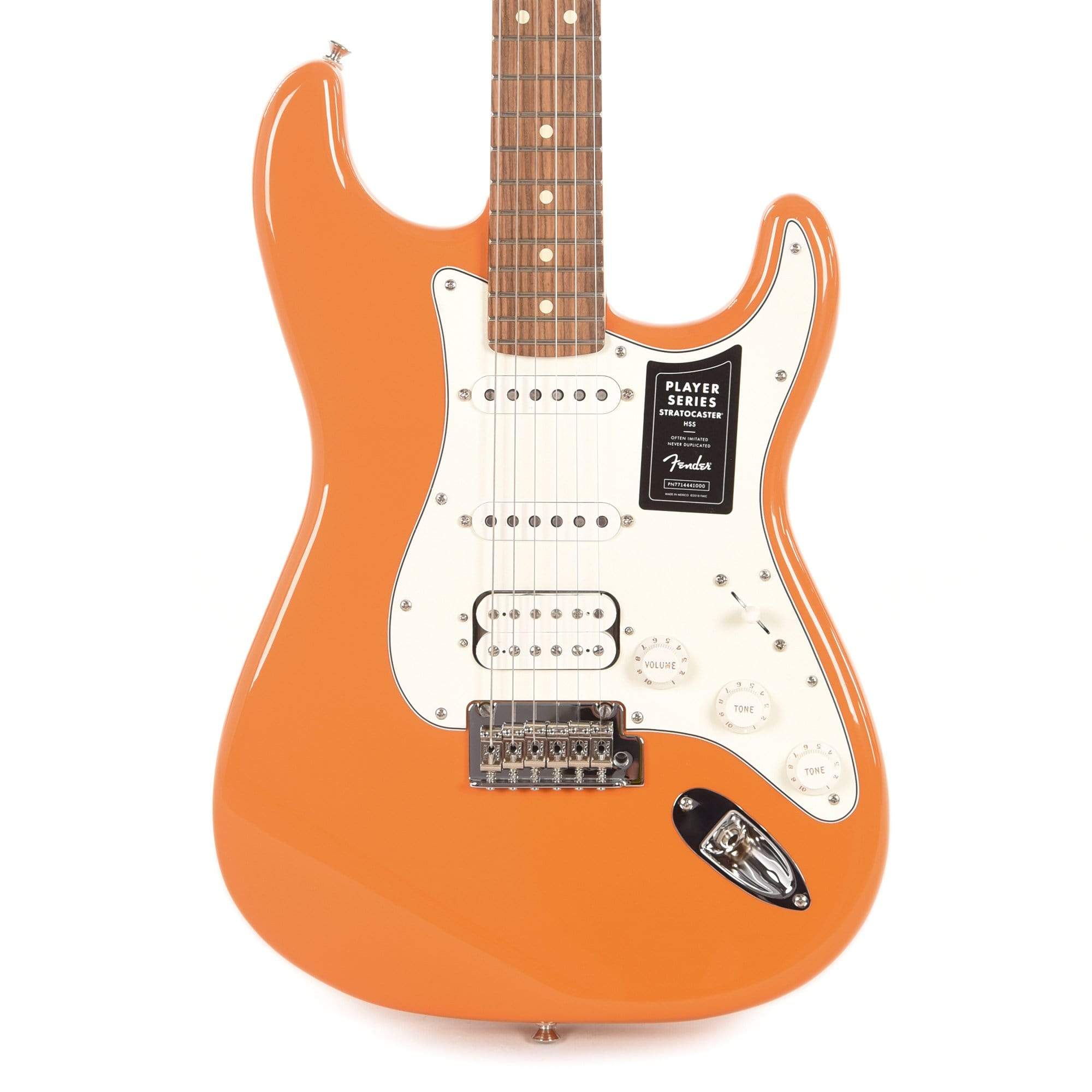 Fender Player Stratocaster Electric Guitar Capri Orange — Andy Babiuk's Fab  Gear