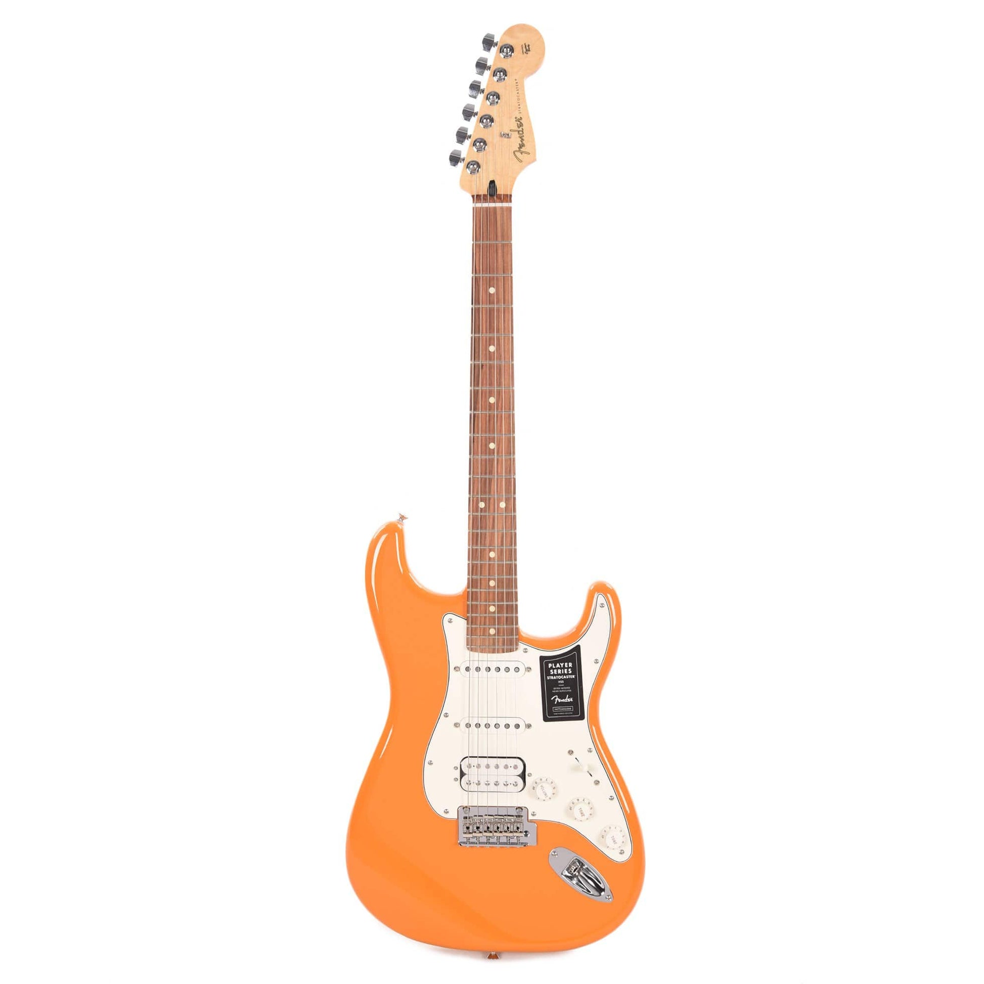 Fender Player Stratocaster HSS Capri Orange Electric Guitars / Solid Body