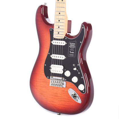 Fender Player Stratocaster HSS Plus Top Aged Cherry Burst Electric Guitars / Solid Body