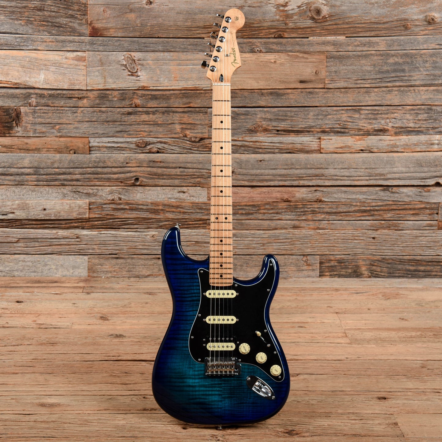 Fender Player Stratocaster HSS Plus Top Blue Burst 2019 Electric Guitars / Solid Body