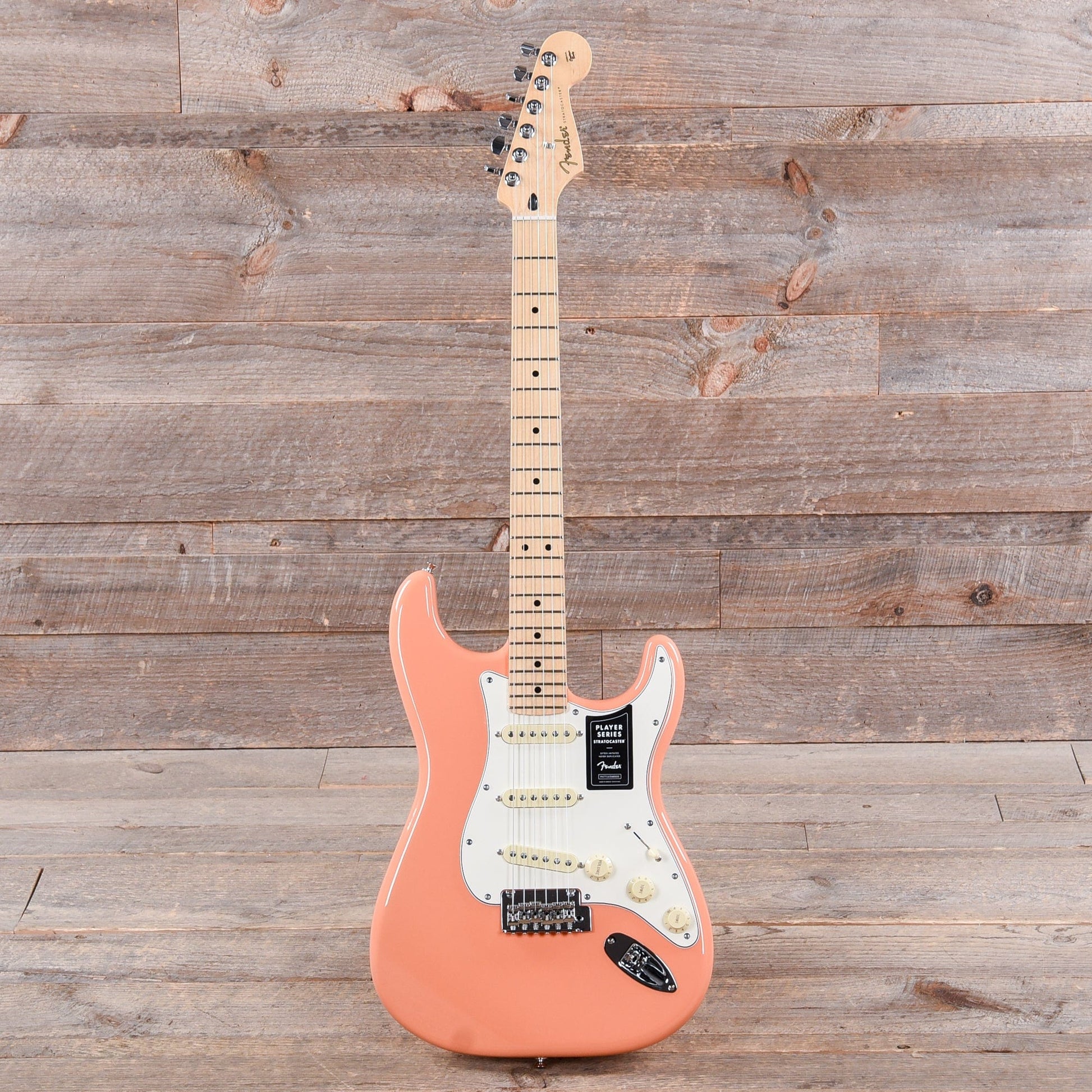 Fender Player Stratocaster Pacific Peach Electric Guitars / Solid Body