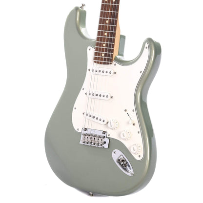 Fender Player Stratocaster PF Sage Green Metallic Bundle w/Fender Gig Bag, Stand, Cable, Tuner, Picks and Strings Electric Guitars / Solid Body