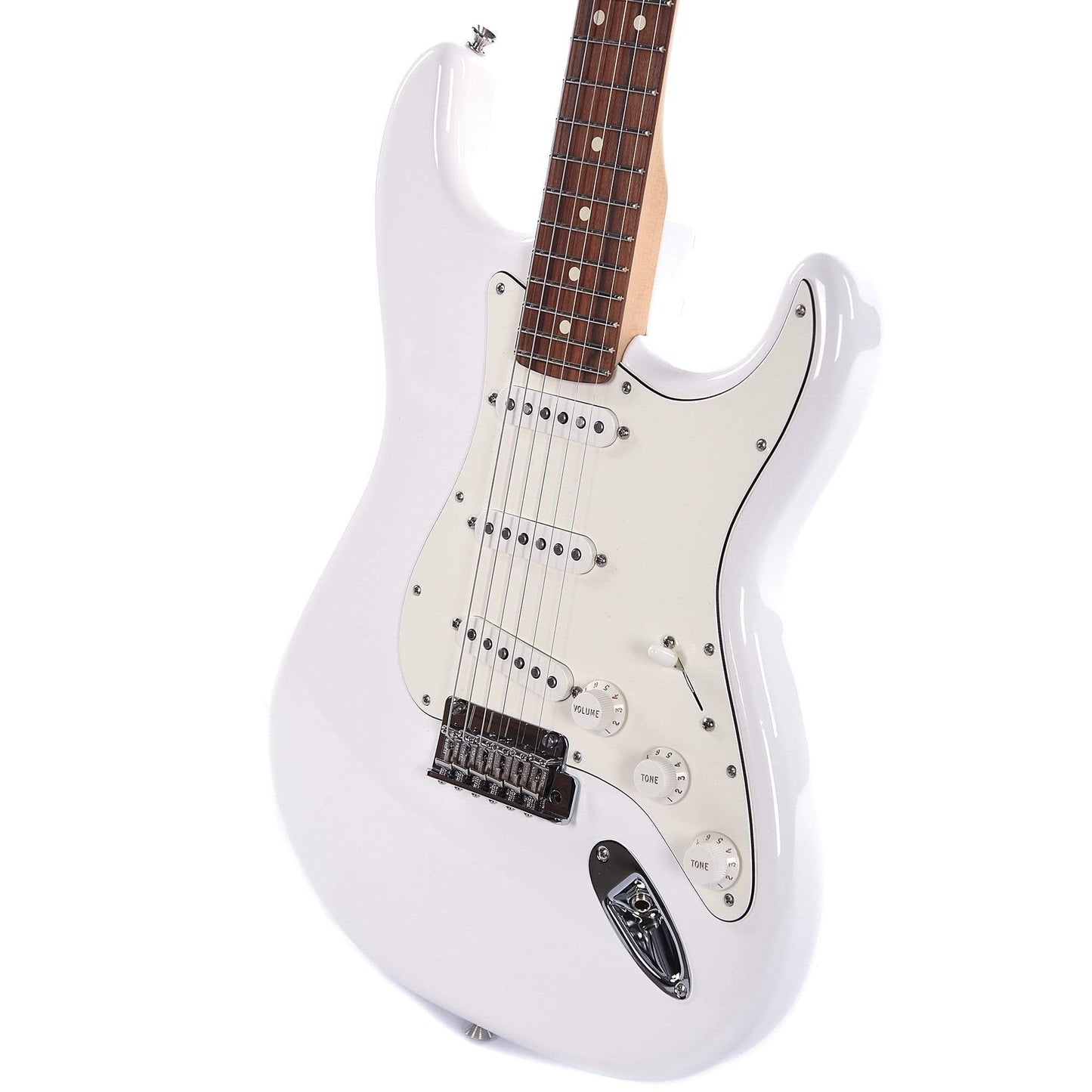 Fender Player Stratocaster Polar White Electric Guitars / Solid Body