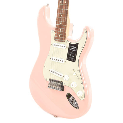 Fender Player Stratocaster Shell Pink w/3-Ply Mint Pickguard Electric Guitars / Solid Body