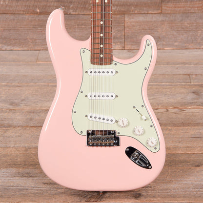 Fender Player Stratocaster Shell Pink w/3-Ply Mint Pickguard Electric Guitars / Solid Body