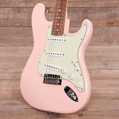 Fender Player Stratocaster Shell Pink w/3-Ply Mint Pickguard Electric Guitars / Solid Body