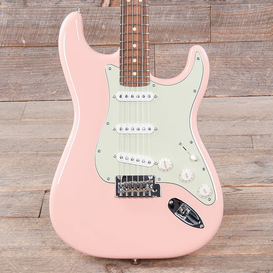 Fender Player Stratocaster Shell Pink w/3-Ply Mint Pickguard Electric Guitars / Solid Body