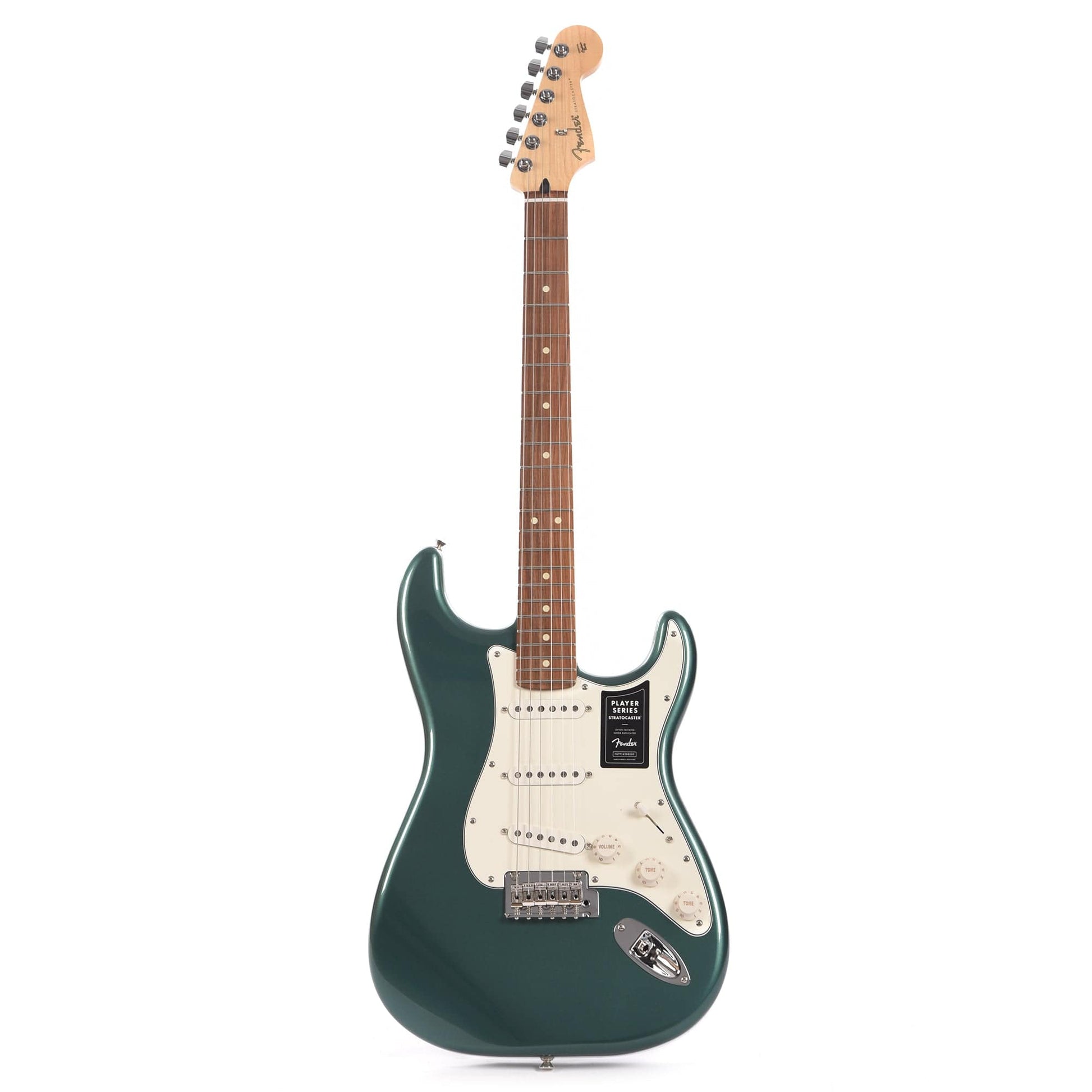 Fender Player Stratocaster Sherwood Green Metallic w/3-Ply Parchment Pickguard Electric Guitars / Solid Body