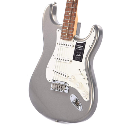 Fender Player Stratocaster Silver Electric Guitars / Solid Body