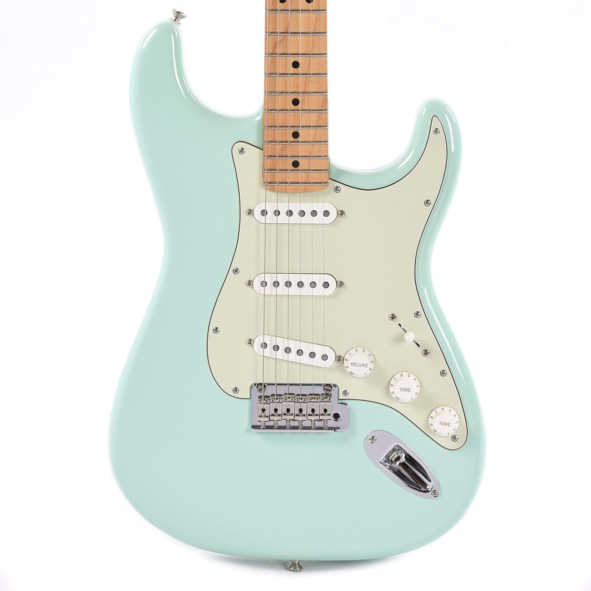 Fender Player Stratocaster Surf Green w/3-Ply Mint Pickguard 