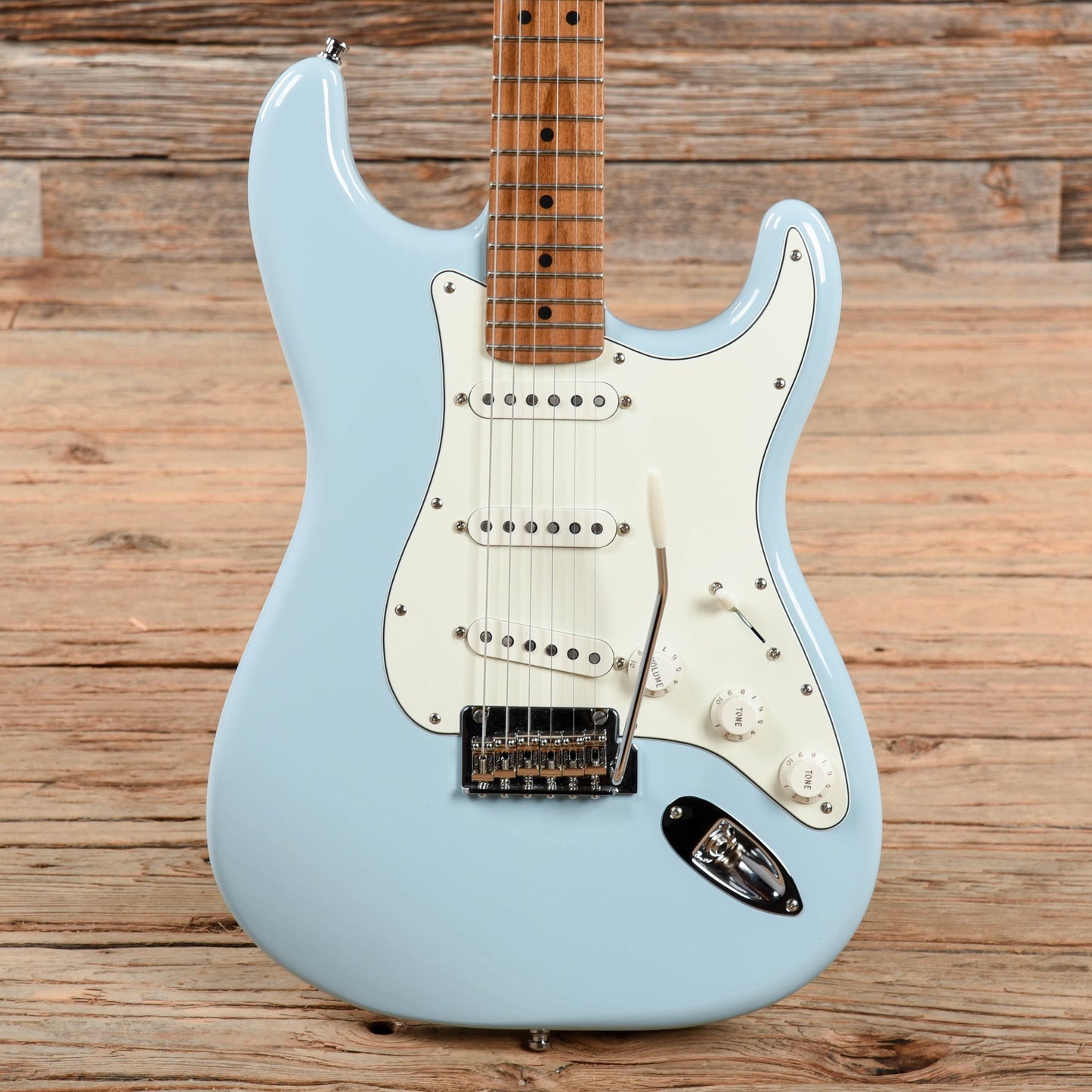 Fender Player Stratocaster with Roasted Maple Neck Sonic Blue 2020 Electric Guitars / Solid Body