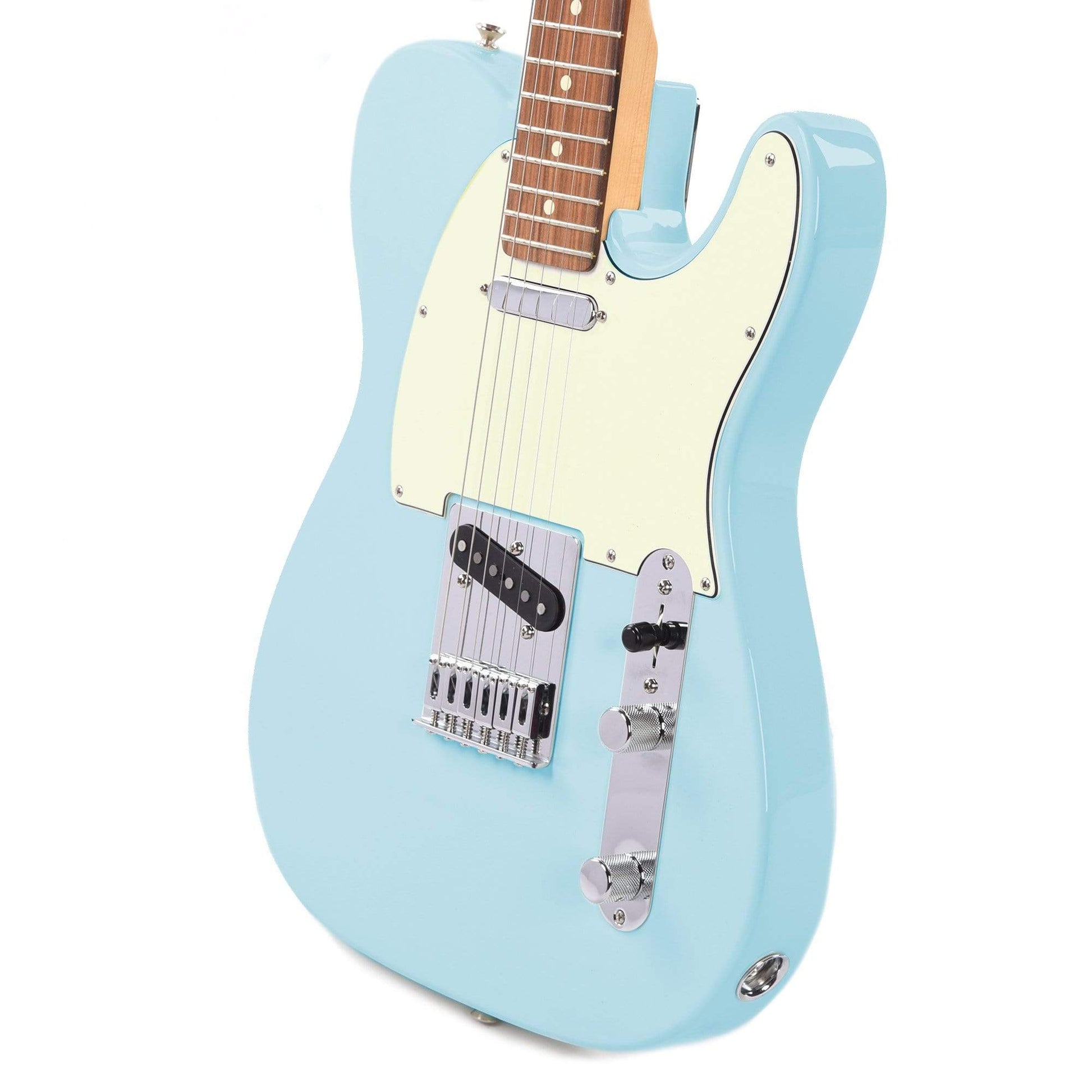 Fender Player Telecaster Daphne Blue w/3-Ply Mint Pickguard Electric Guitars / Solid Body