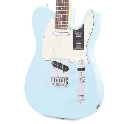 Fender Player Telecaster Daphne Blue w/3-Ply Mint Pickguard Electric Guitars / Solid Body