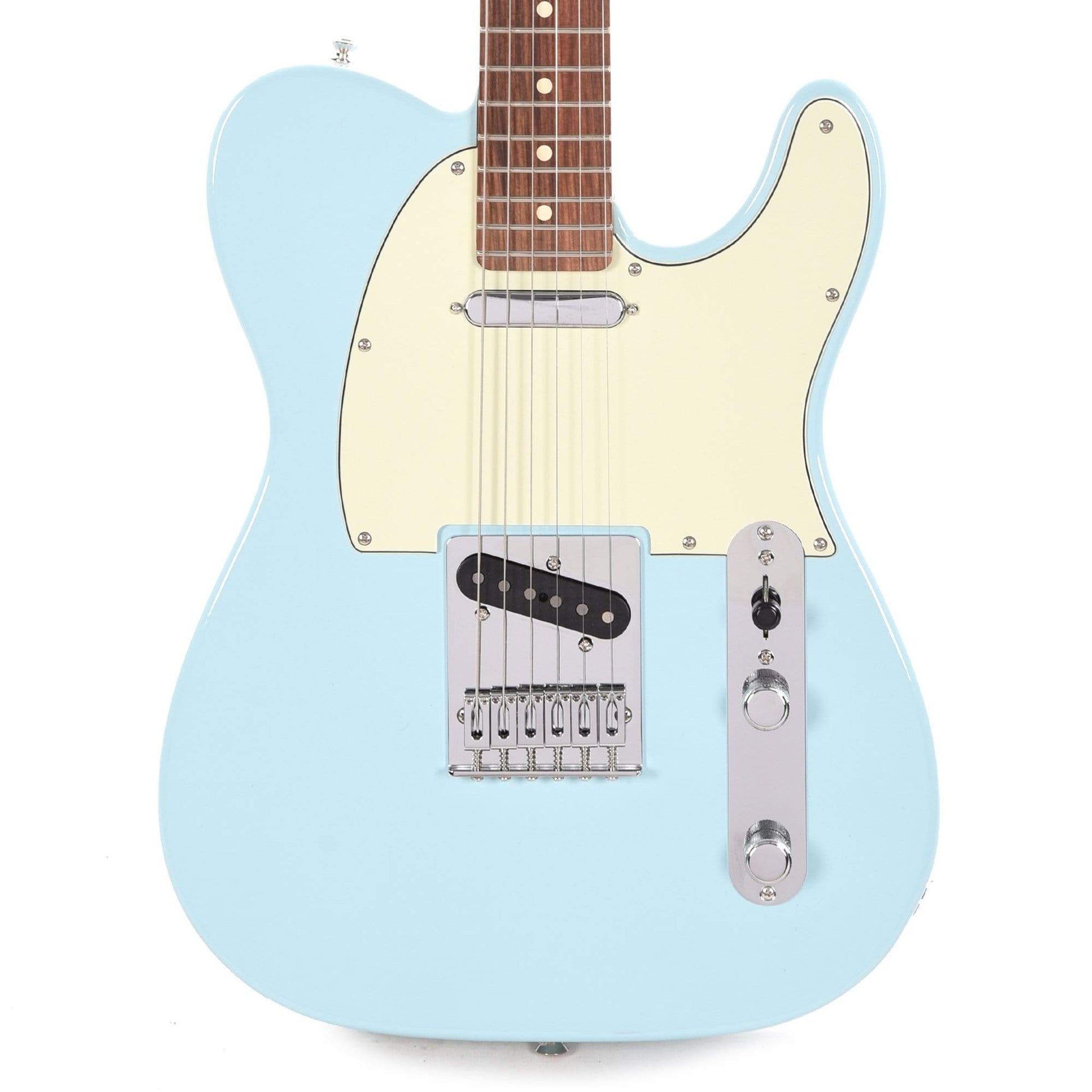 Fender Player Telecaster Daphne Blue w/3-Ply Mint Pickguard Electric Guitars / Solid Body