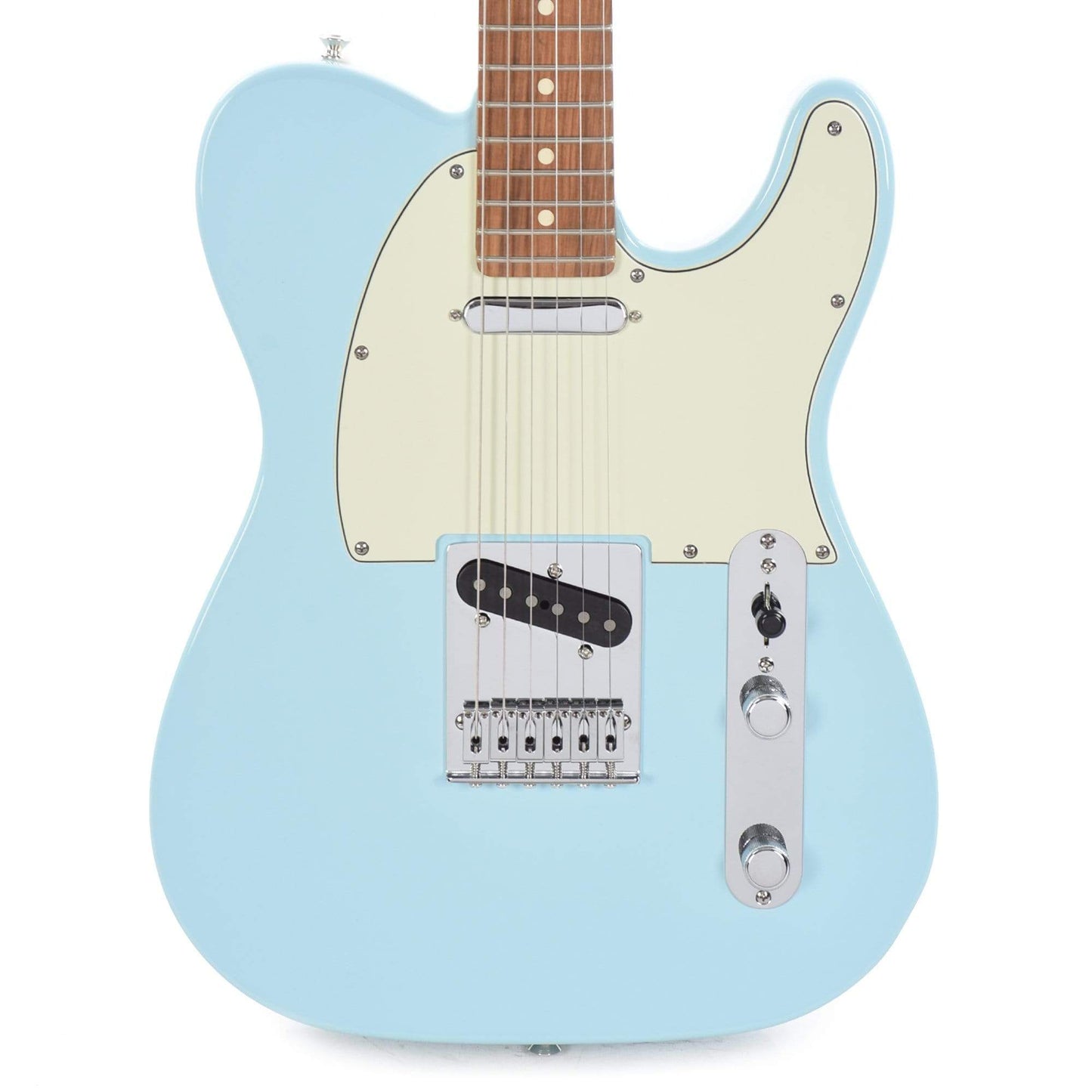 Fender Player Telecaster Daphne Blue w/3-Ply Mint Pickguard Electric Guitars / Solid Body