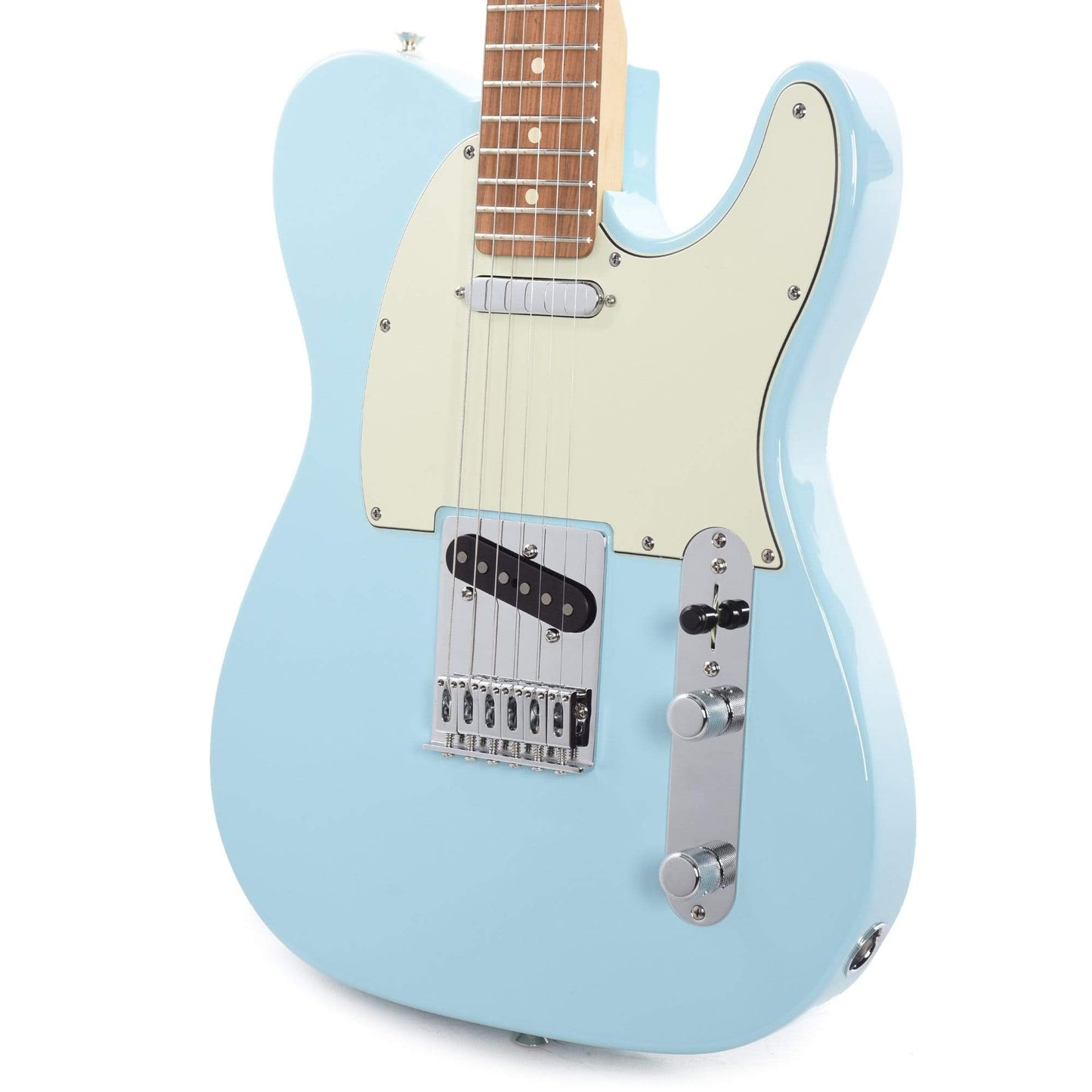 Fender Player Telecaster Daphne Blue w/3-Ply Mint Pickguard Electric Guitars / Solid Body