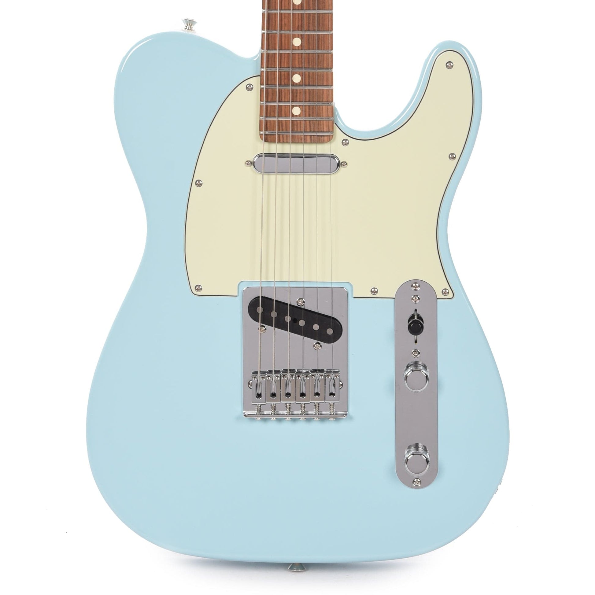 Fender Player Telecaster Daphne Blue w/3-Ply Mint Pickguard Electric Guitars / Solid Body