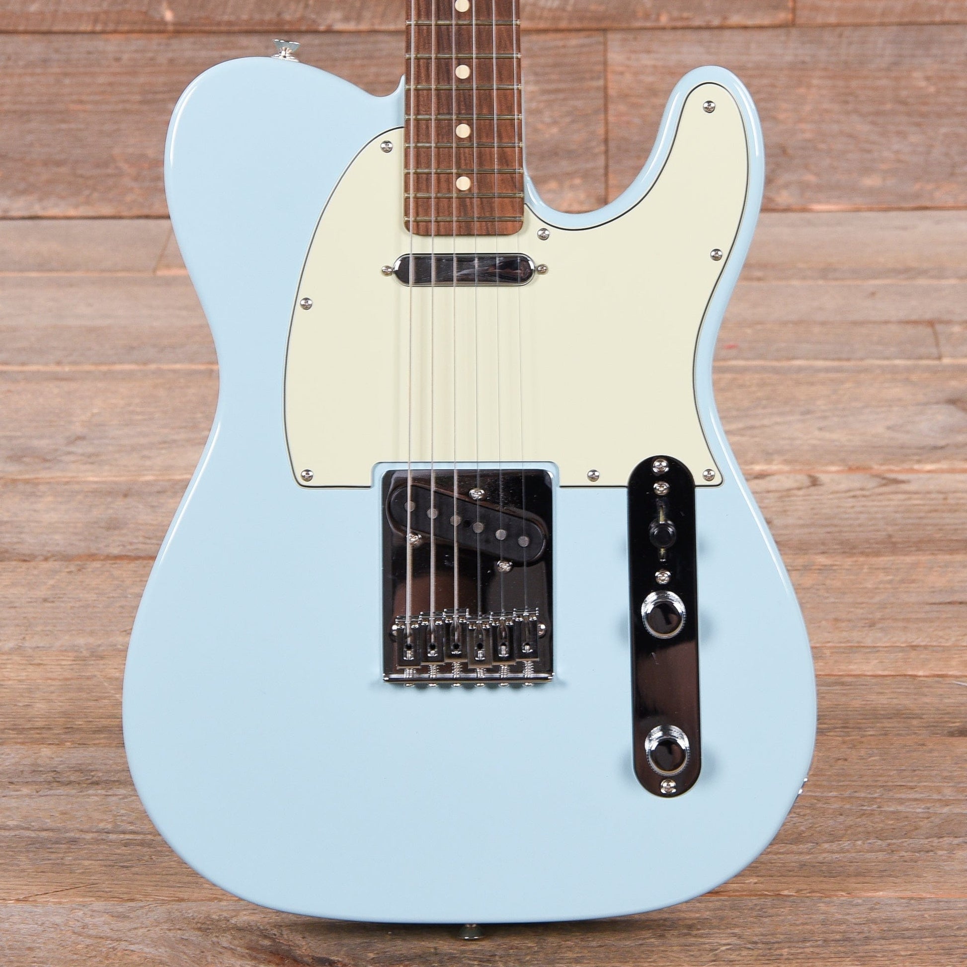 Fender Player Telecaster Daphne Blue w/3-Ply Mint Pickguard Electric Guitars / Solid Body