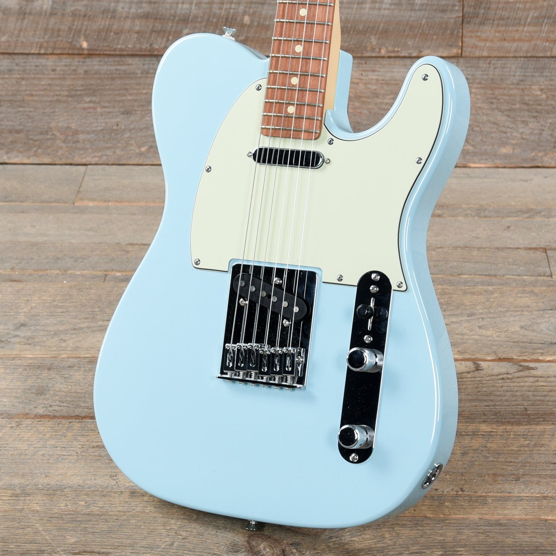 Fender Player Telecaster Daphne Blue w/3-Ply Mint Pickguard Electric Guitars / Solid Body