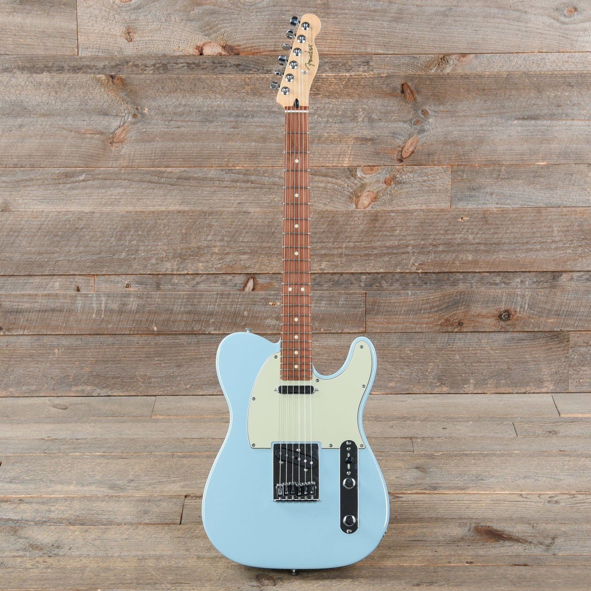 Fender Player Telecaster Daphne Blue w/3-Ply Mint Pickguard Electric Guitars / Solid Body