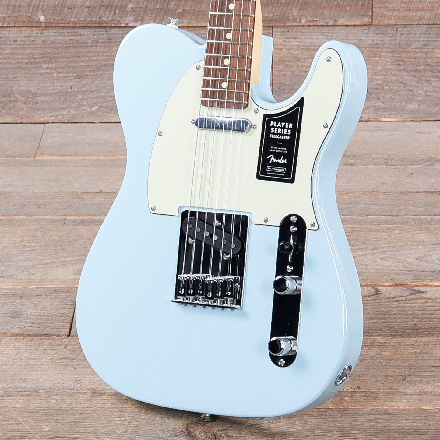 Fender Player Telecaster Daphne Blue w/3-Ply Mint Pickguard Electric Guitars / Solid Body