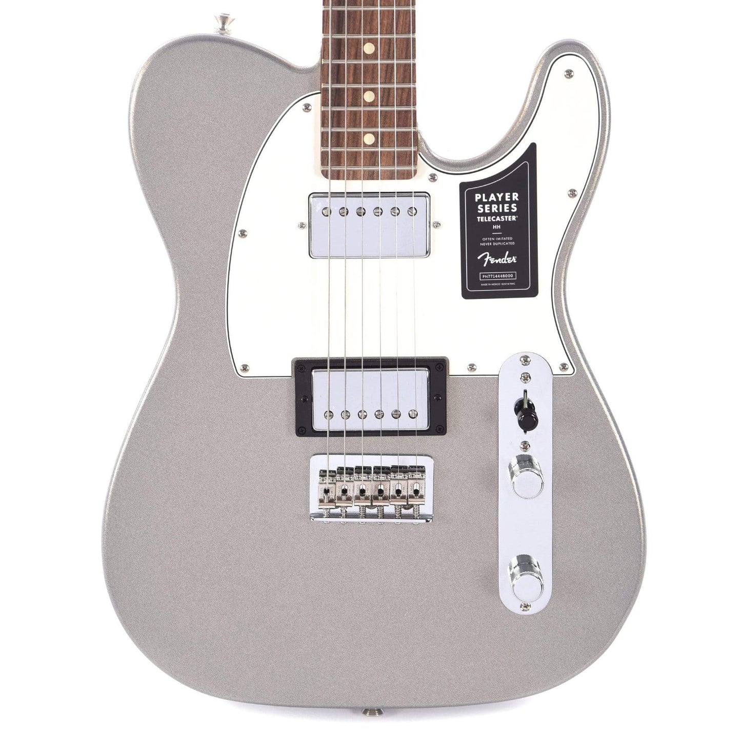 Fender Player Telecaster HH Silver Electric Guitars / Solid Body