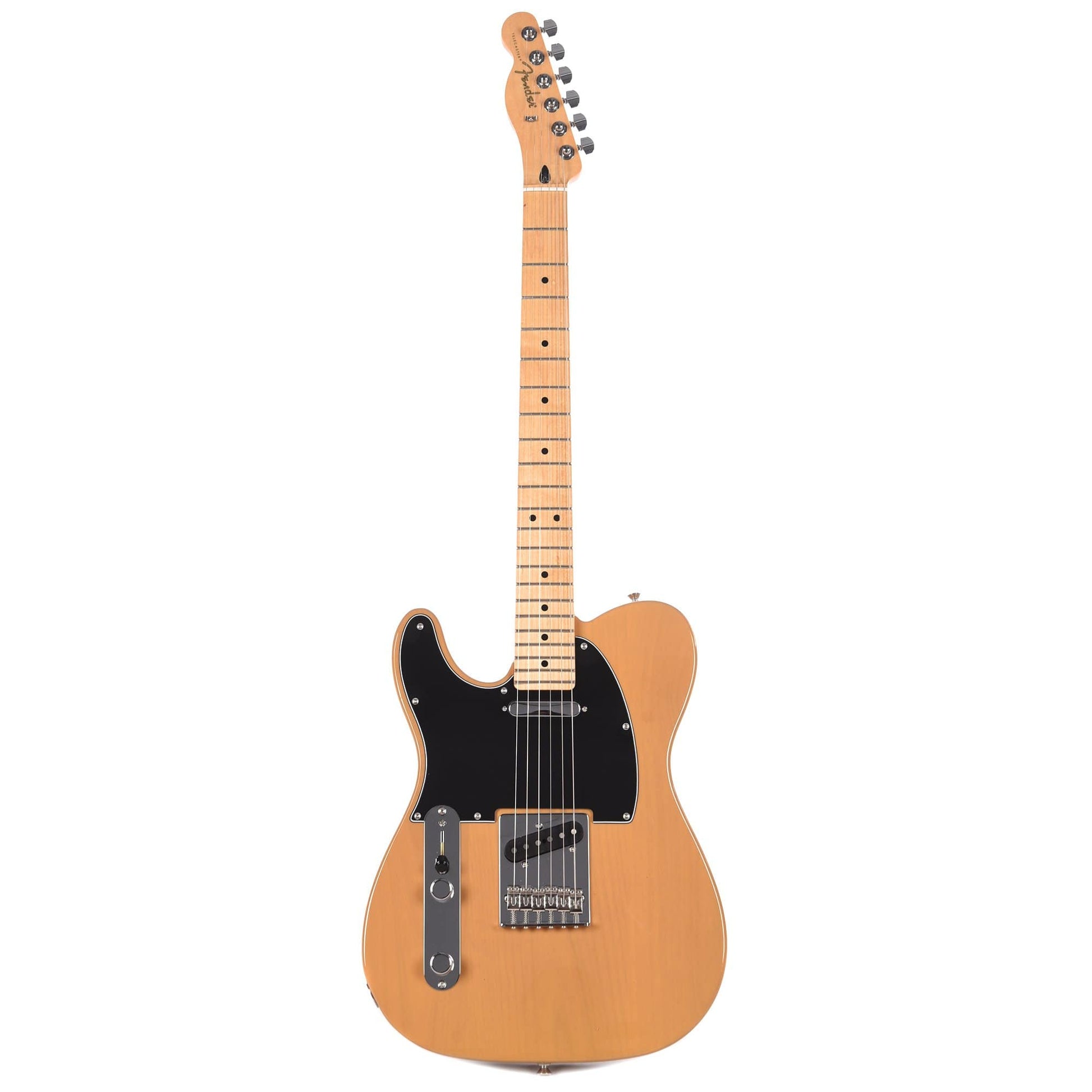 Fender Player Telecaster LEFTY Butterscotch Blonde Bundle w/Fender Molded Hardshell Case Electric Guitars / Solid Body