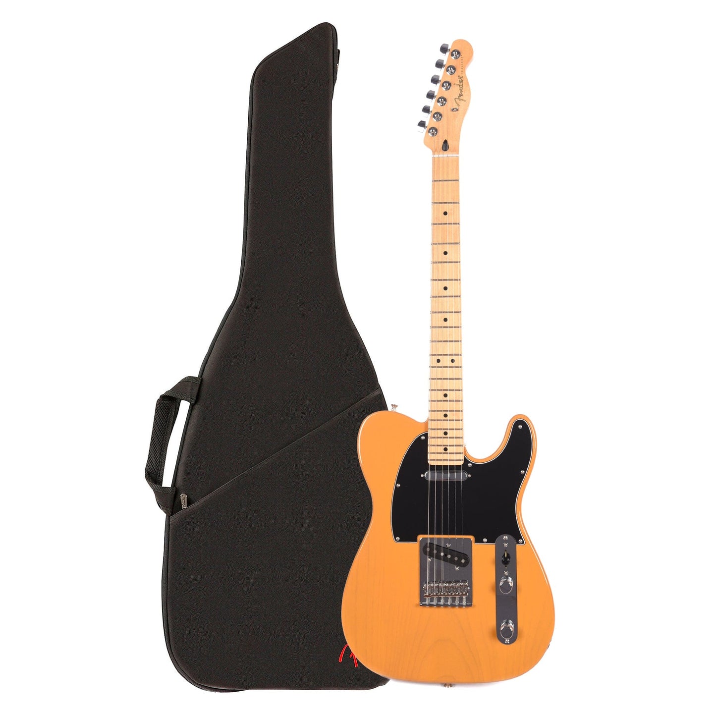 Fender Player Telecaster MN Butterscotch Blonde and FE405 Gig Bag Bundle Electric Guitars / Solid Body