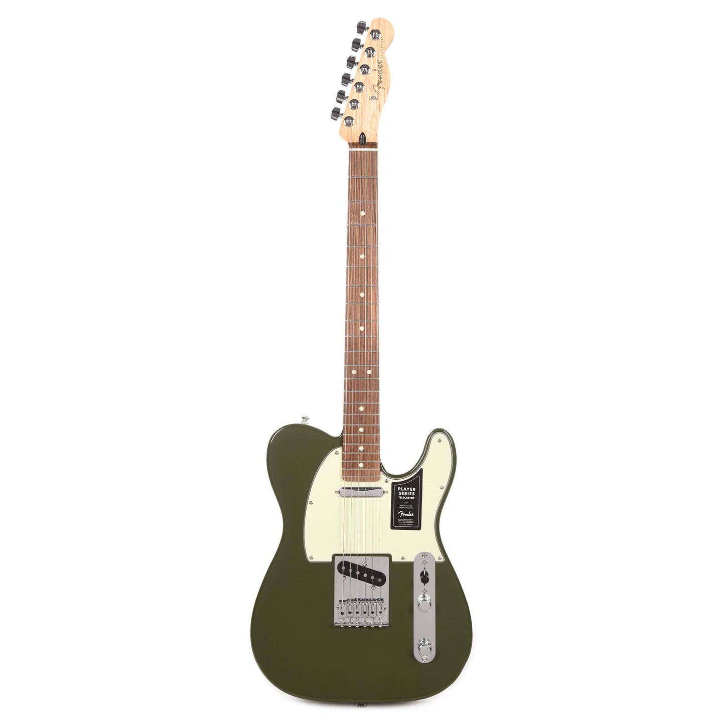 Fender Player Telecaster Olive w/3-Ply Mint Pickguard Electric Guitars / Solid Body